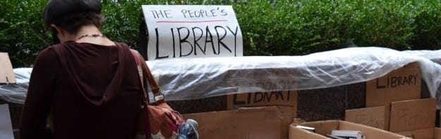 The People's Library at Occupy Wall Street